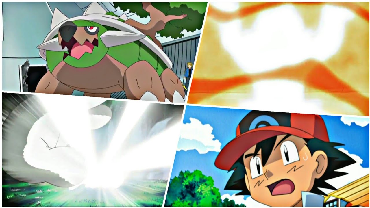 Ash all Sinnoh Evolution |Monferno evolves into Infernape