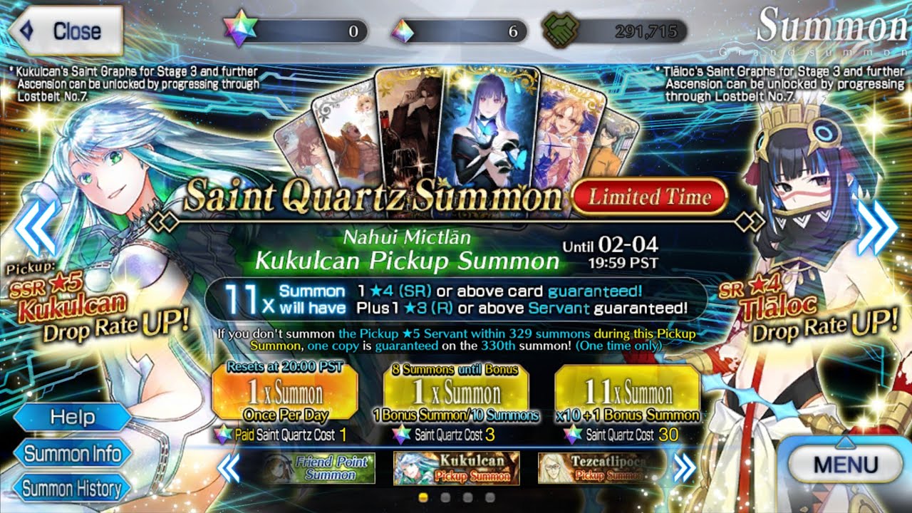 KUKULKAN SUMMONS (Fate/Grand Order)