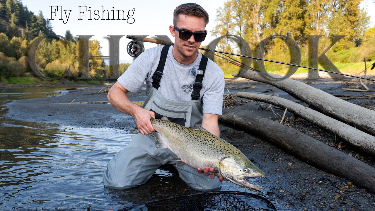 Fly Fishing for BIG CHINOOK on Vedder River