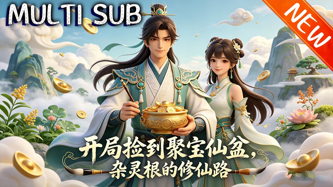 💥【新番上线】《开局捡到聚宝仙盆，杂灵根的修仙路》灵根平庸的宗门杂役贺平生，得聚宝仙盆，资源入盆翻倍进阶，闷头发育扮猪吃虎，横扫宗门越级挑战，一路逆天崛起登顶强者之巅！#斗破动漫 #逆袭 #战斗