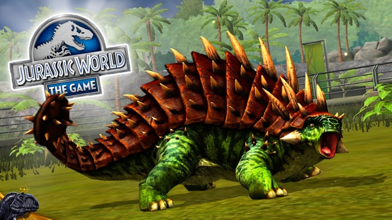 Finally Maxed Out Level 40 Euoplocephalus! | Let's Play Jurassic World: The Game
