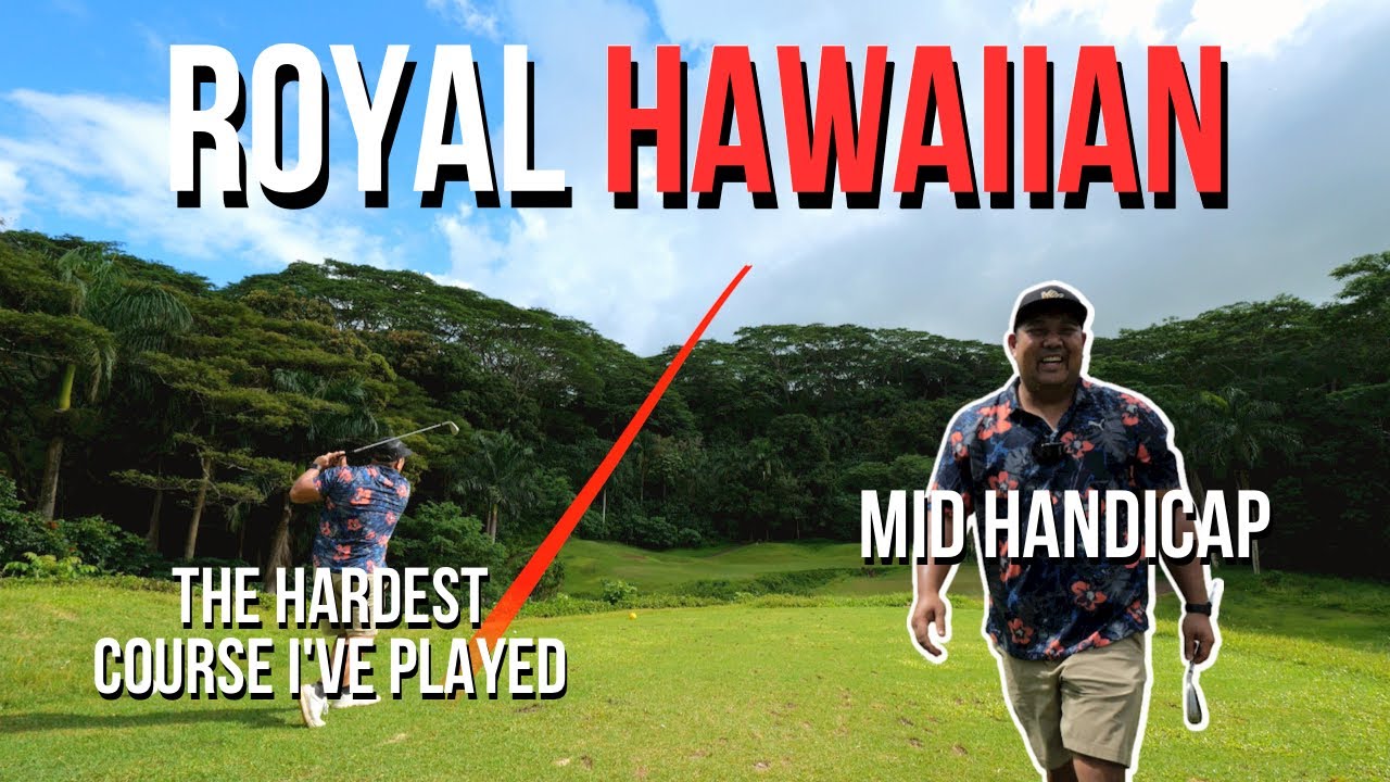 THE HARDEST COURSE I HAVE EVER PLAYED! (Royal Hawaiian Golf Club) - 18 Hole by Hole Course Vlog