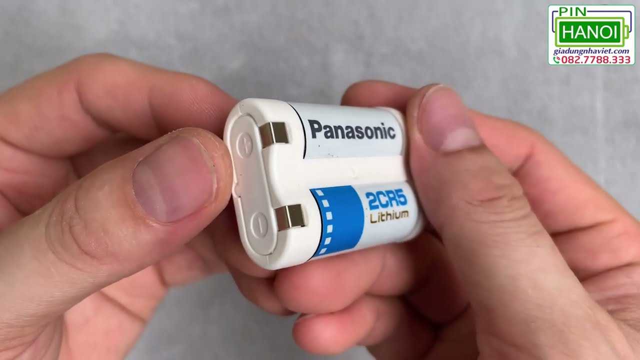 Pin m&aacute;y ảnh Panasonic 2CR5 Lithium battery