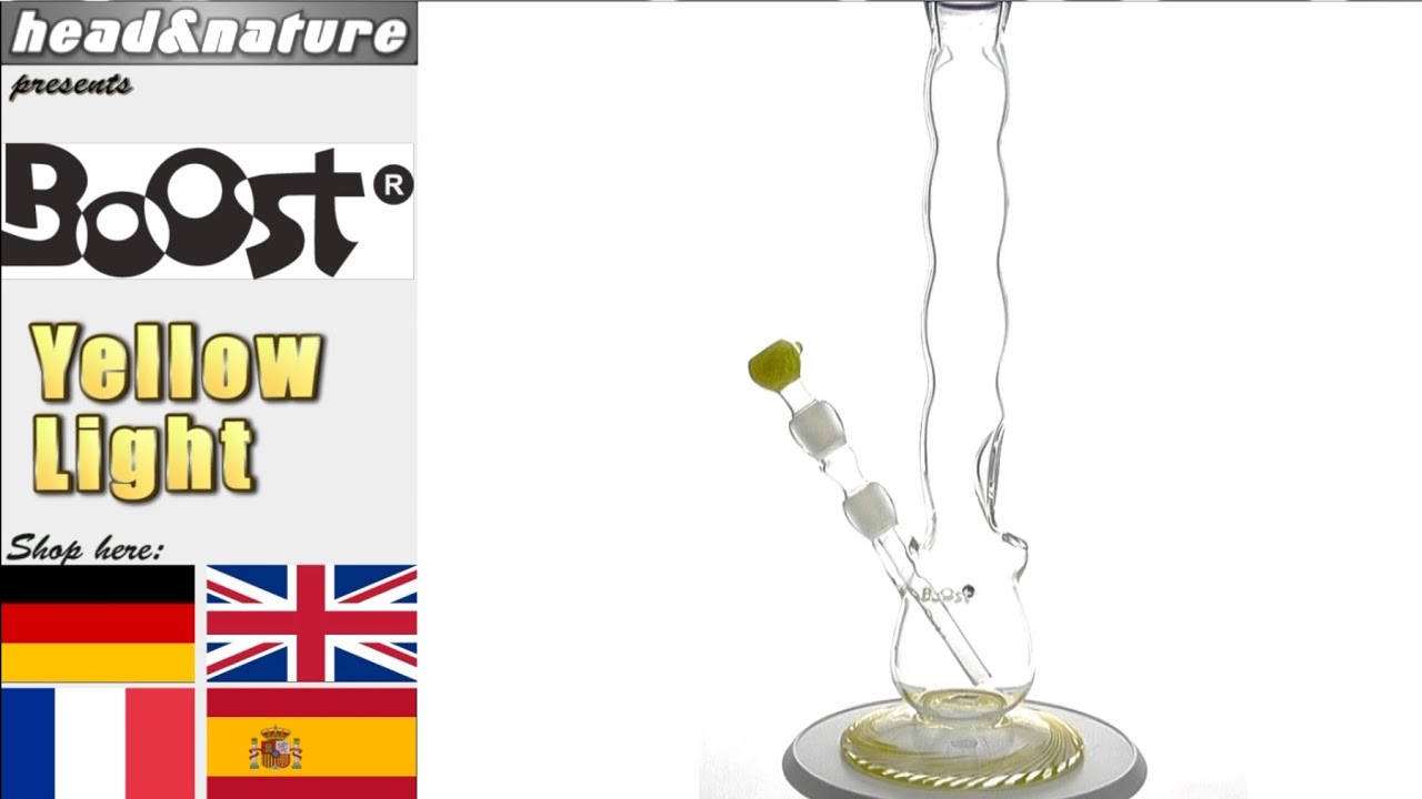 Boost Bong Yellow Light - head&nature