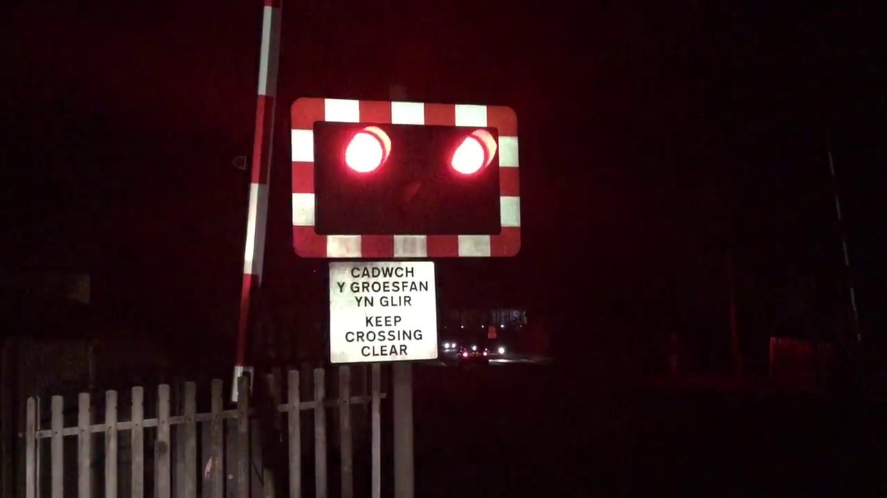 Buttington Level Crossing (Powys) Friday 16.02.2018