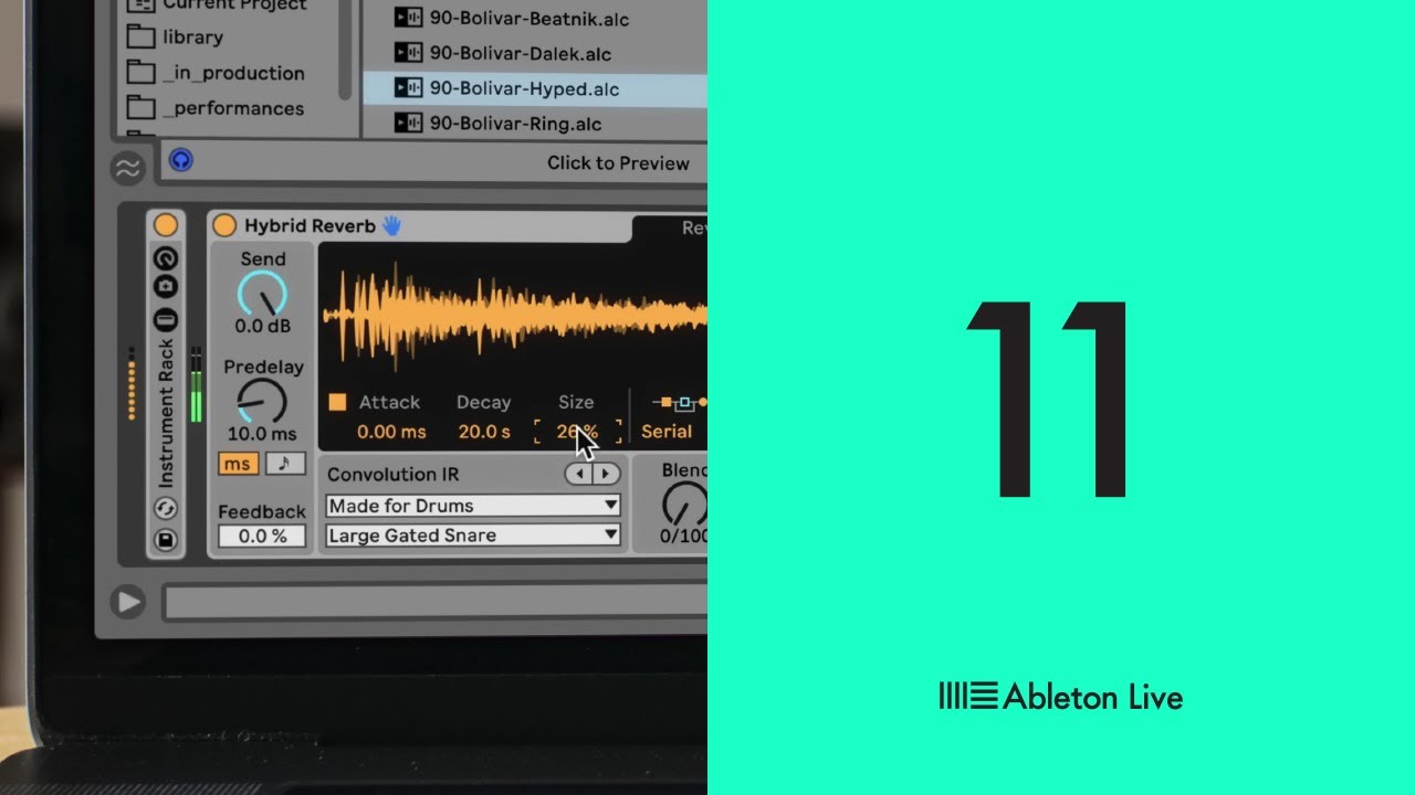 Ableton Live 11: New and updated devices