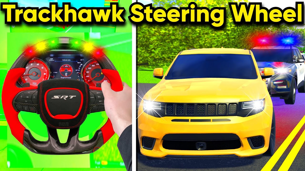 Driving a crazy 1000HP TRACKHAWK with a STEERING WHEEL in Southwest Florida