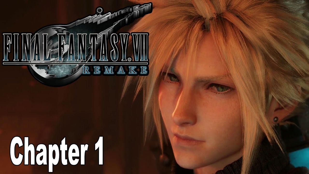Final Fantasy VII Remake - Chapter 1: The Destruction of Mako Reactor 1 Walkthrough [HD 1080P]
