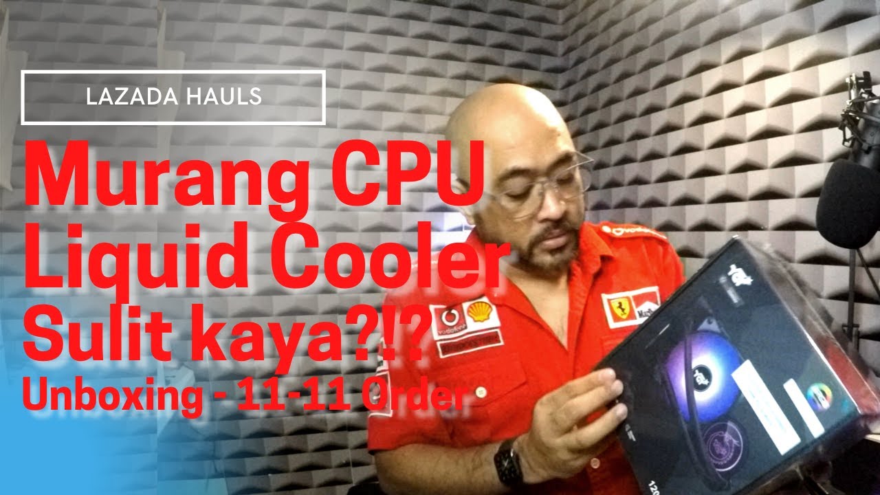 Sulit at murang CPU Liquid Cooler - Effective naman kaya?!? (11-11 LAZADA Hauls)