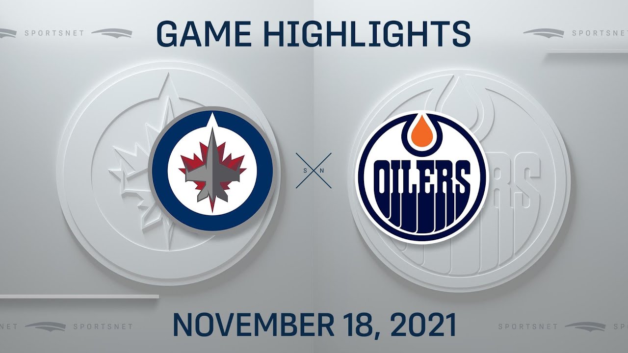 NHL Highlights | Jets vs. Oilers - Nov 18, 2021