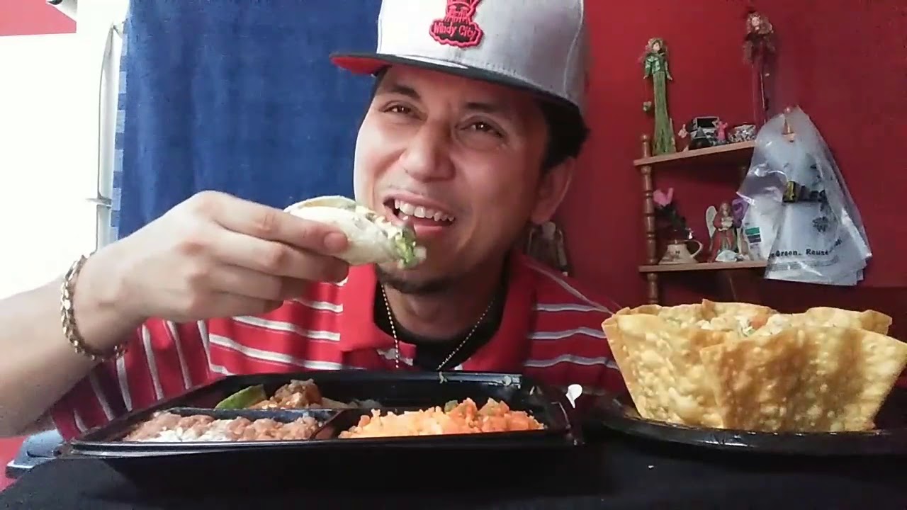 El Pollo Loco Mukbang | Collab | MoreMelBeezee | Avocado Taco al Carbon Platter | Chicken Tostada