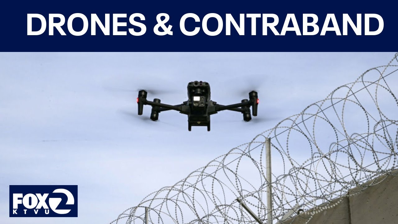 WATCH: US prisons try to stop drones from dropping contraband  | KTVU