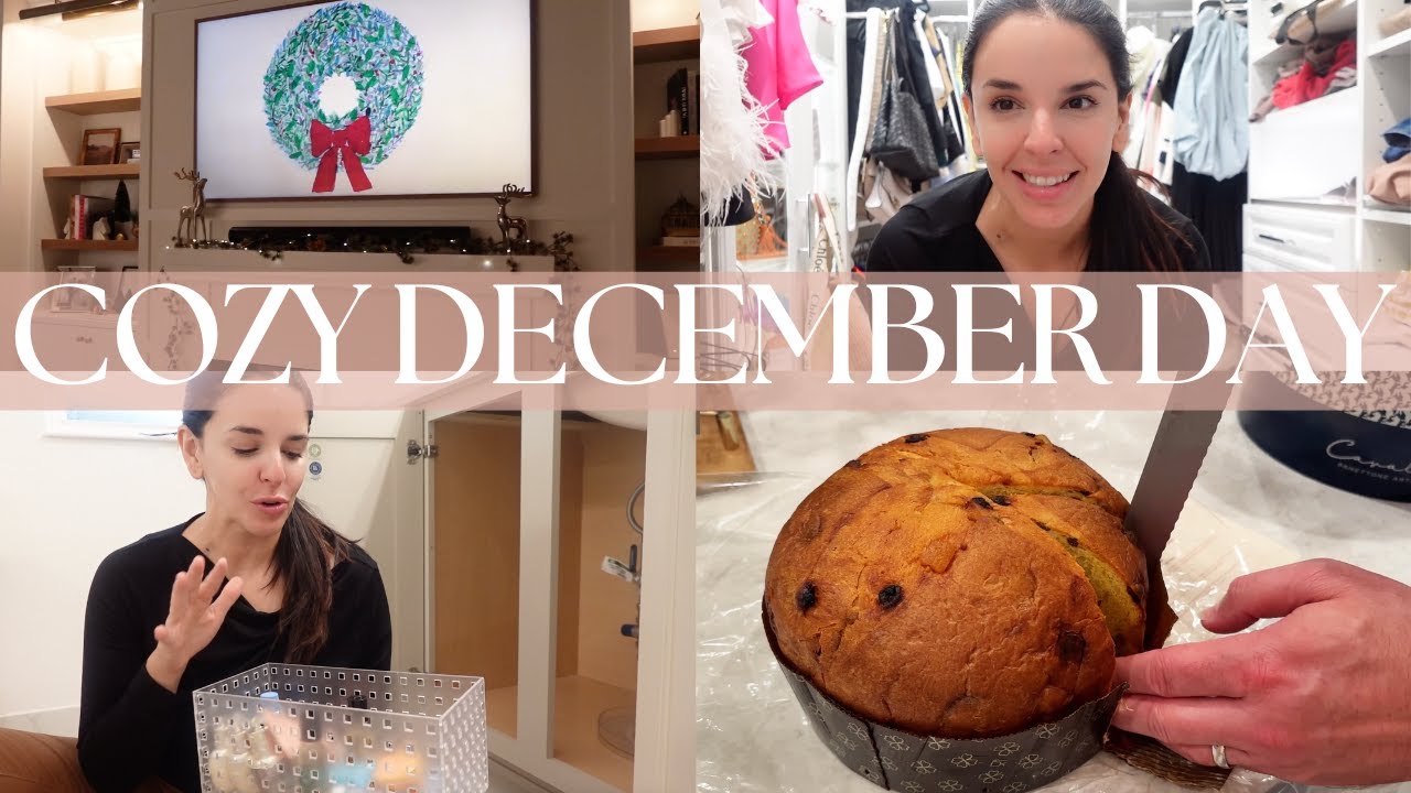 A COZY FLORIDA HOLIDAY DAY AT HOME | Organizing, Puerto Rican food & Decor!