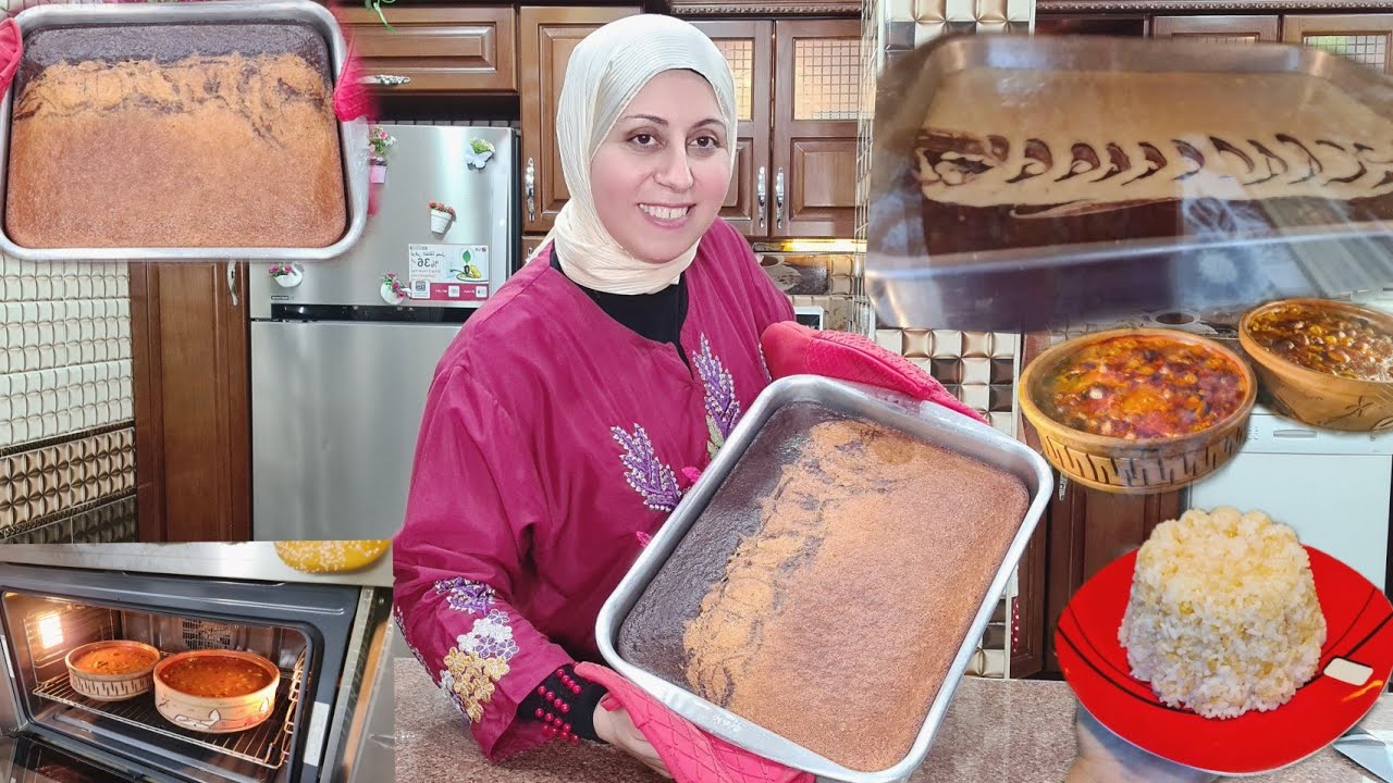 ودخلت المطبخ من تاني بعد غياب وحاولت انقذ ما يمكن انقاذه 🥰 #الغدا_والكيك_اليومي وشوية شغل مركون 🥰