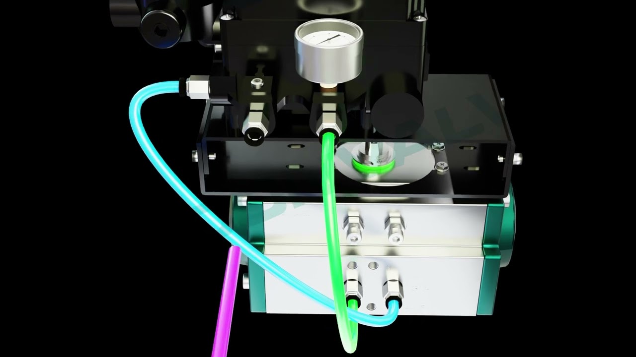 How To Assembly A Pneumatic Positioner To An Actuator?