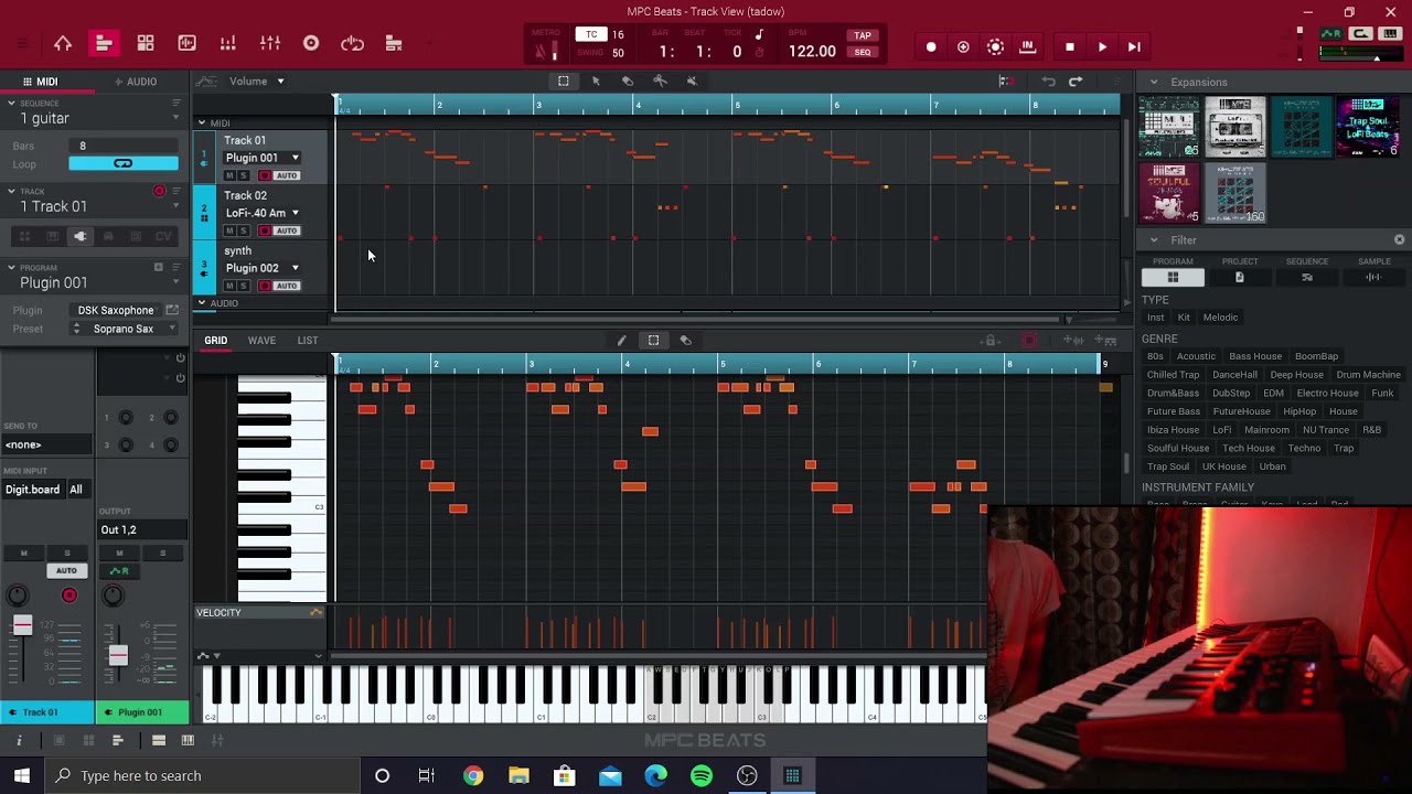 MPC beats - record multiple tracks tutorial