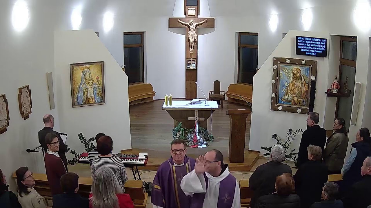 13.03.2026 Piatok: Krížová cesta, sv. omša, novéna k sv. Joz. (17.00) - kazateľ o. Martin Gnip
