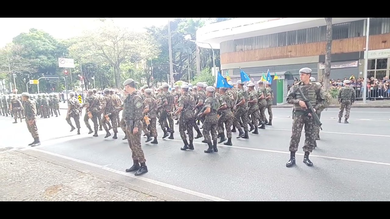 Desfile Militar 7 de setembro Belo Horizonte, MG 2023
