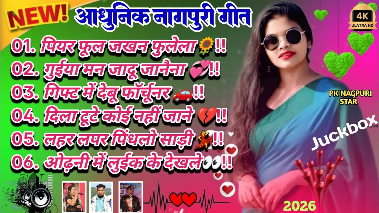 Super Hitt Nagpuri Juckbox Song||Letest Non Stop Nagpuri Song 2026🥀New Nagpuri Song suraj kumar 