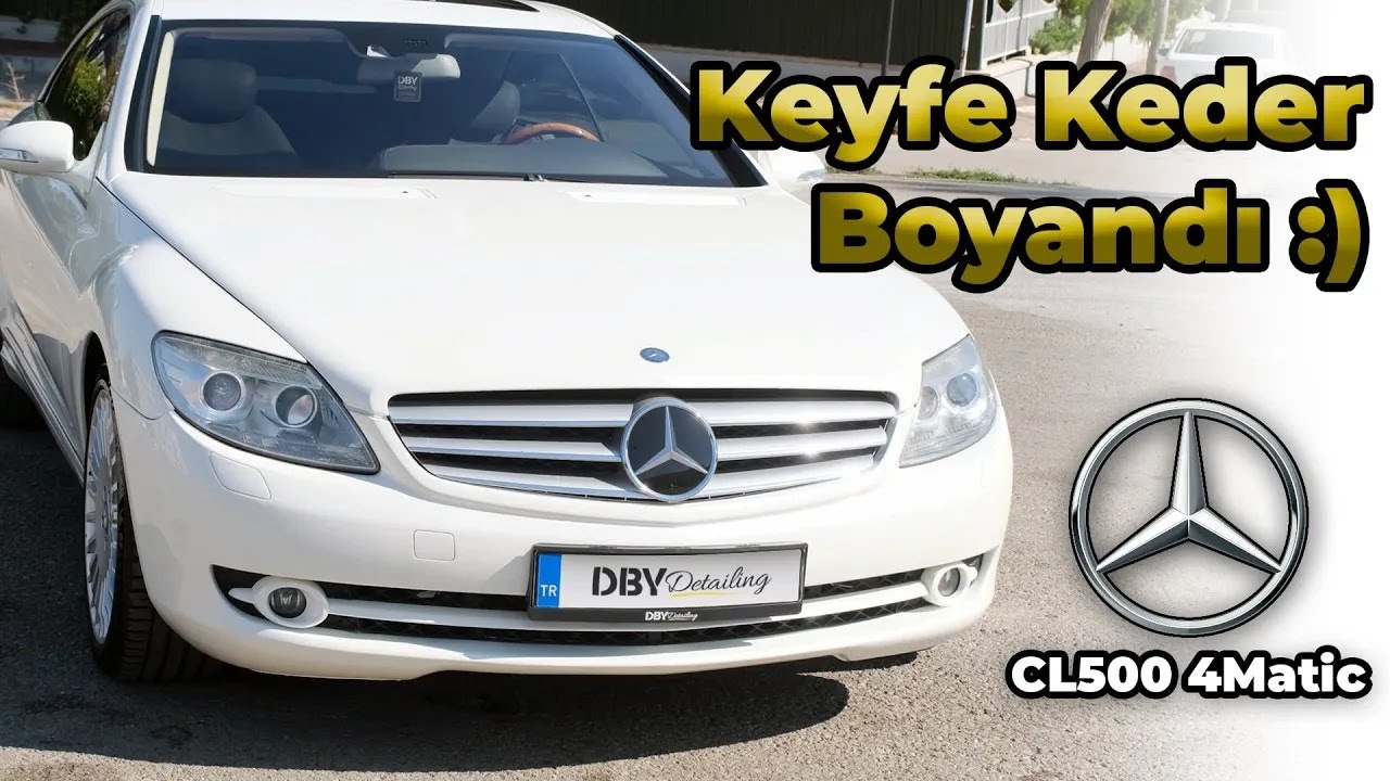 Keyfe Keder Boyalı :) - Mercedes-Benz CL500 (C216) - Boya Onarımı, Deri Tadilatları, İç Temizlik