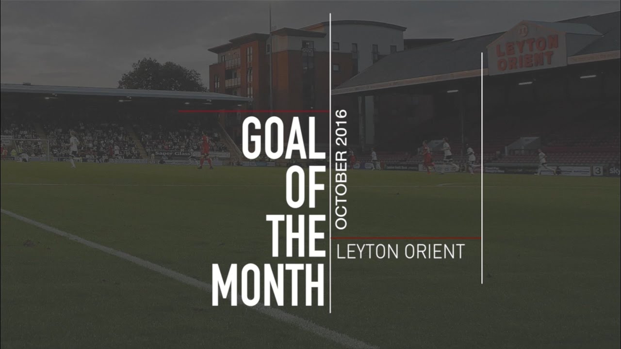 LOFC GOAL OF THE MONTH: October 2016