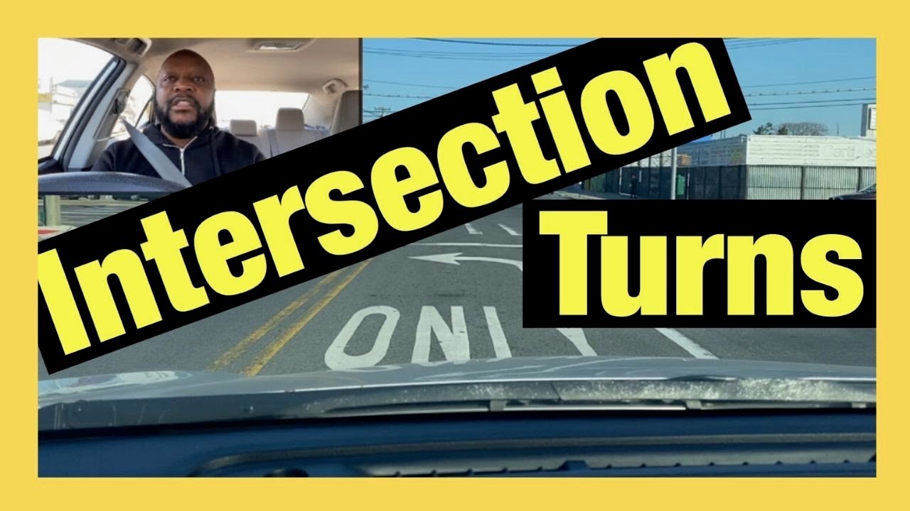 How To Make Left Turns At  Intersection