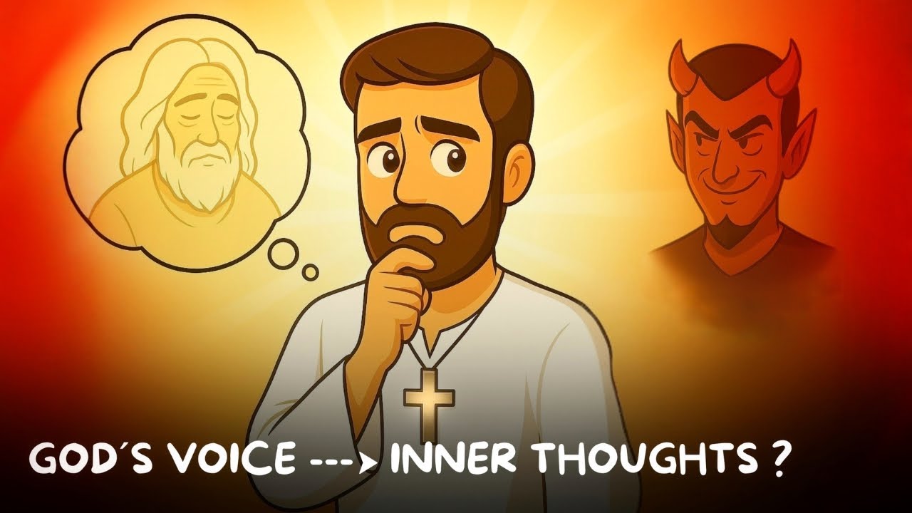 What Jesus actually said about the DIFFERENCE Between God´s Voice and Your Thoughts