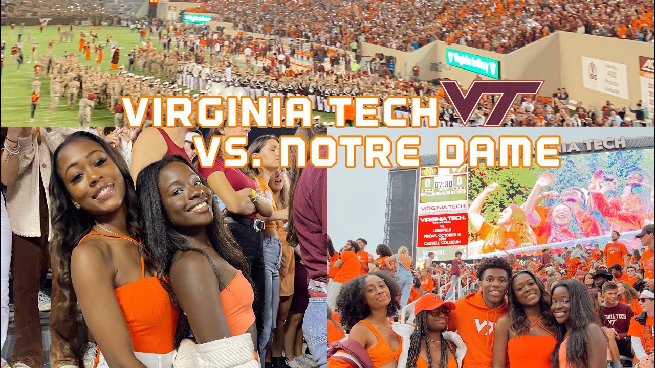 VIRGINIA TECH VS. NOTRE DAME | COLLEGE GAME DAY VLOG