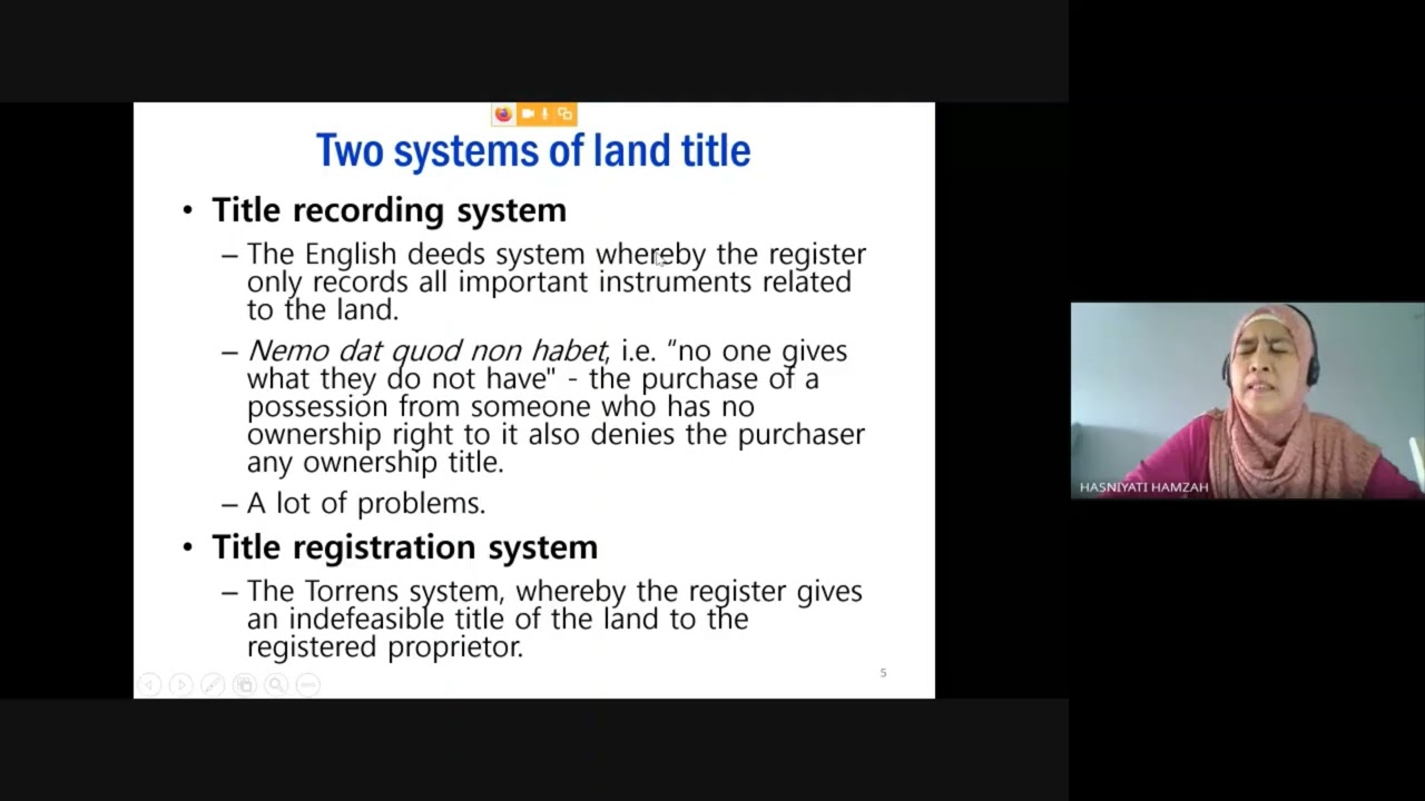 National Land Code 1965: Land Ownership