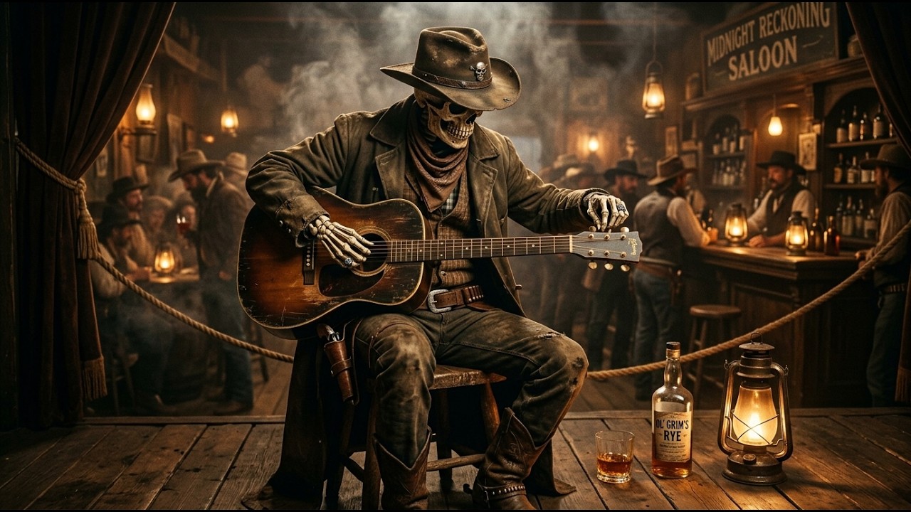 Cowboy Bar Nights | Relaxing Dark Country Music