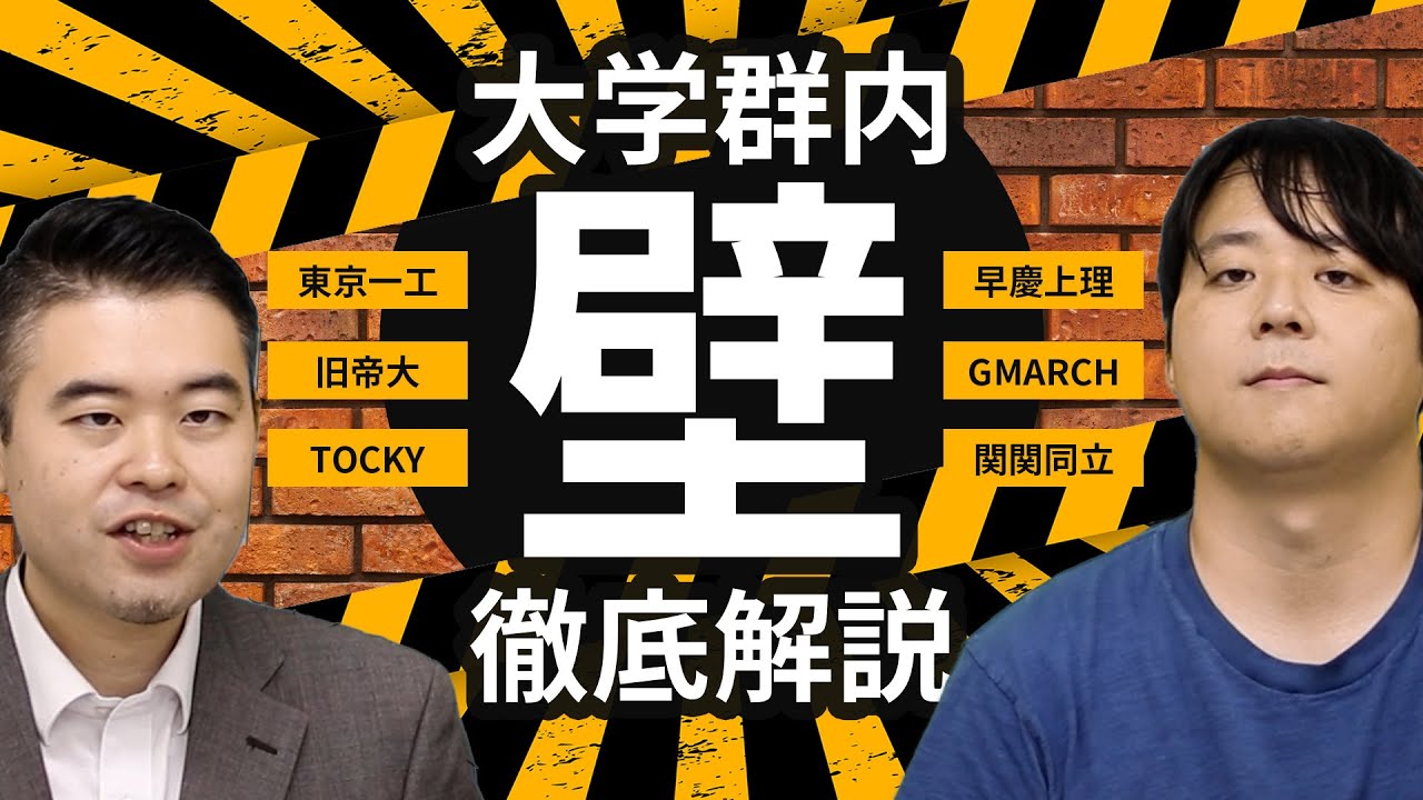 大学群内の壁2024