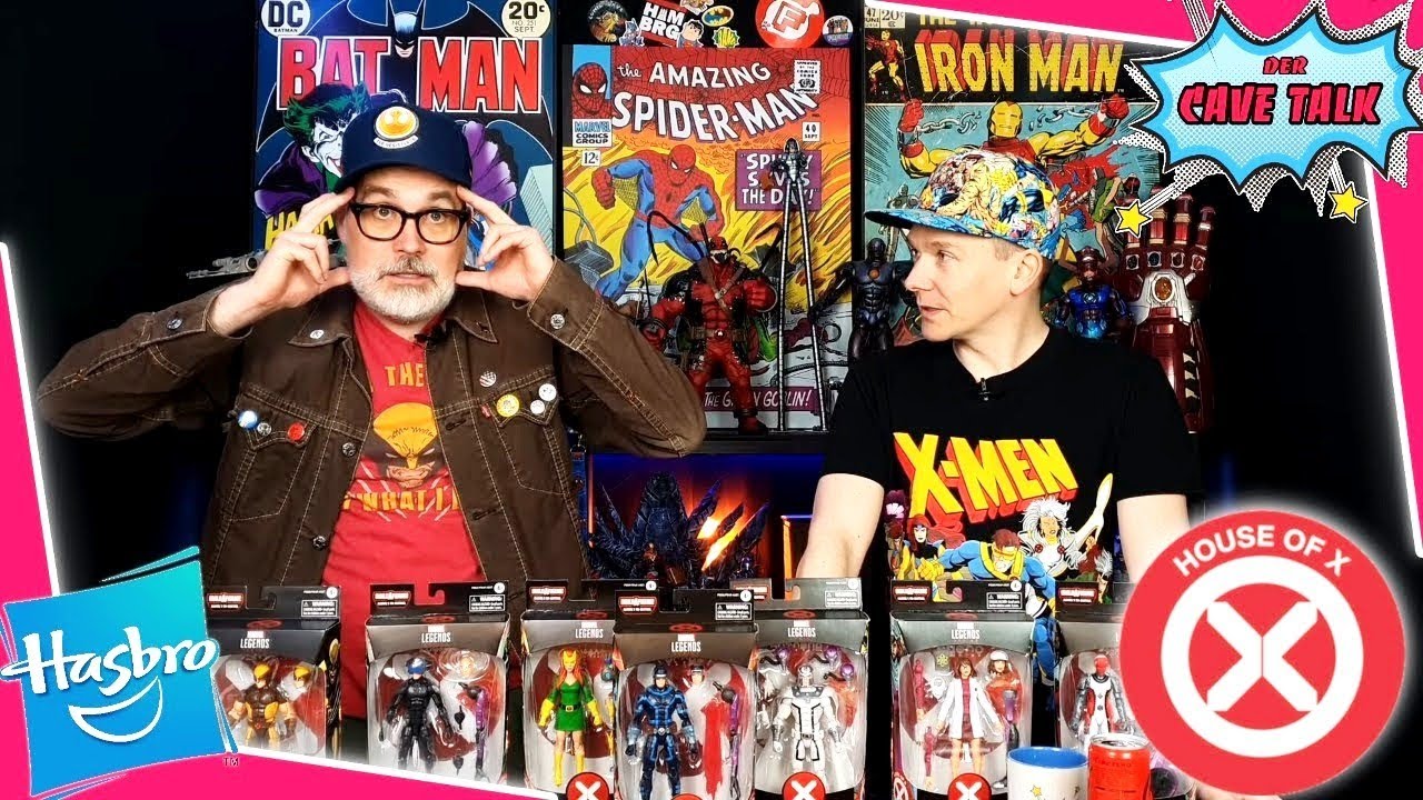 MARVEL Legends X-MEN House of X Wave Unboxing 😃 | Der Cave Talk