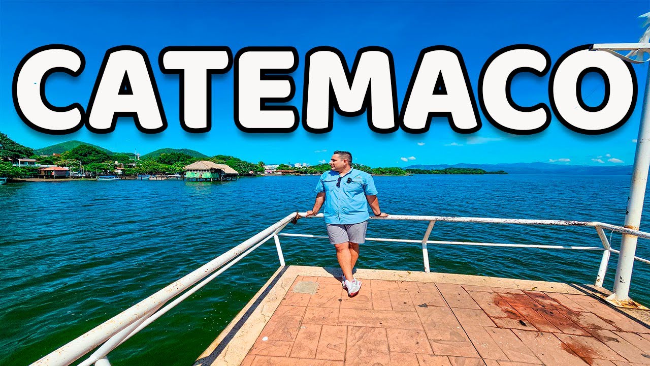 ✔️ San Andres Tuxtla | Catemaco Veracruz | Tour por la laguna de Catemaco