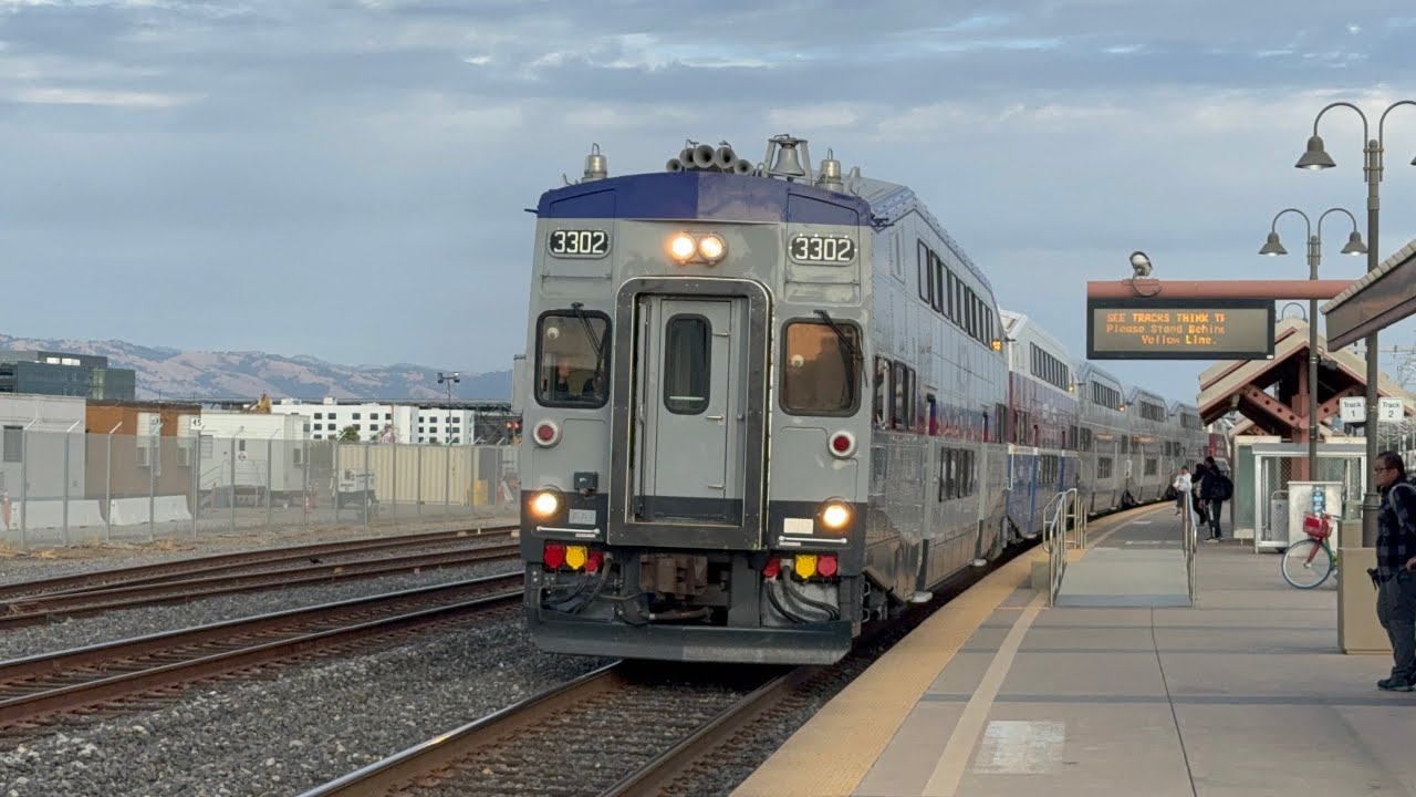 Santa Clara PM Rush Hour (ft. ACE, UP, Amtrak, Caltrain EMUs, etc…)