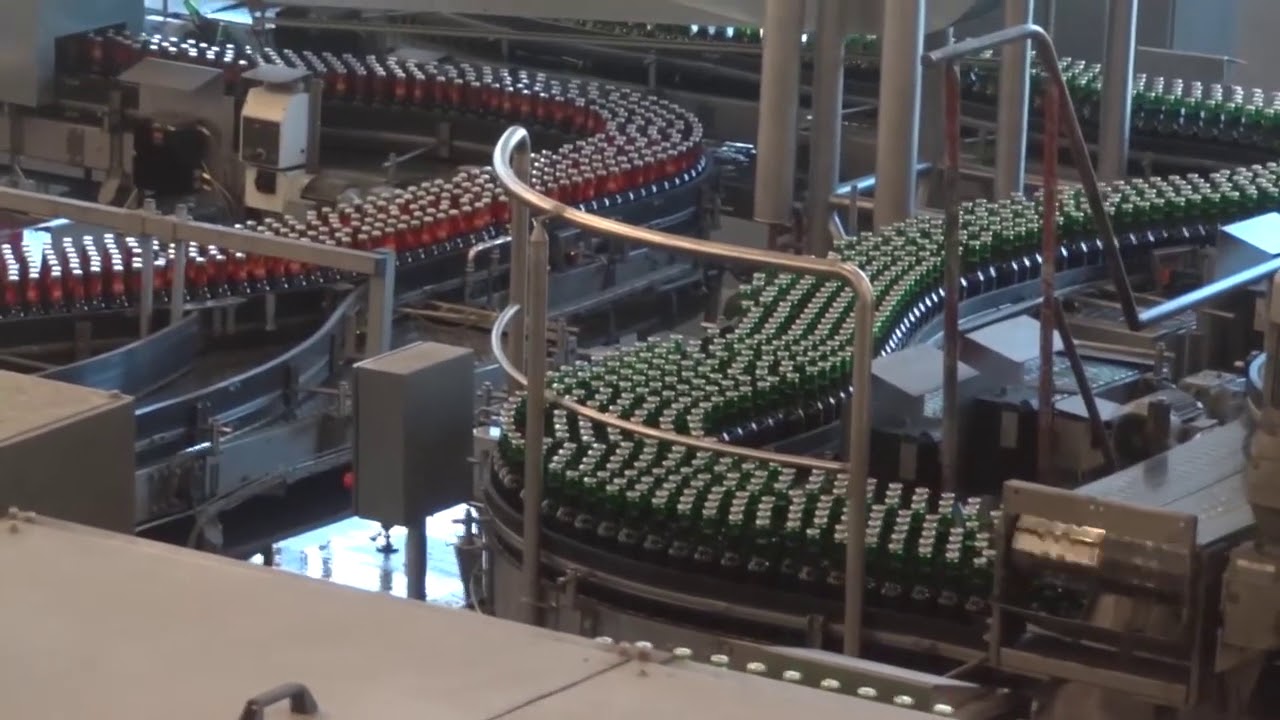 Budweiser Budvar Beer Bottling Plant Česk&eacute; Budějovice