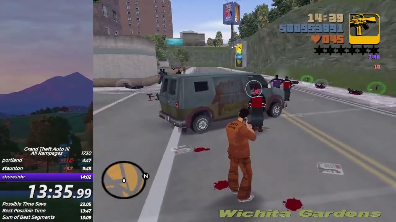GTA III — All Rampages Speedrun in 