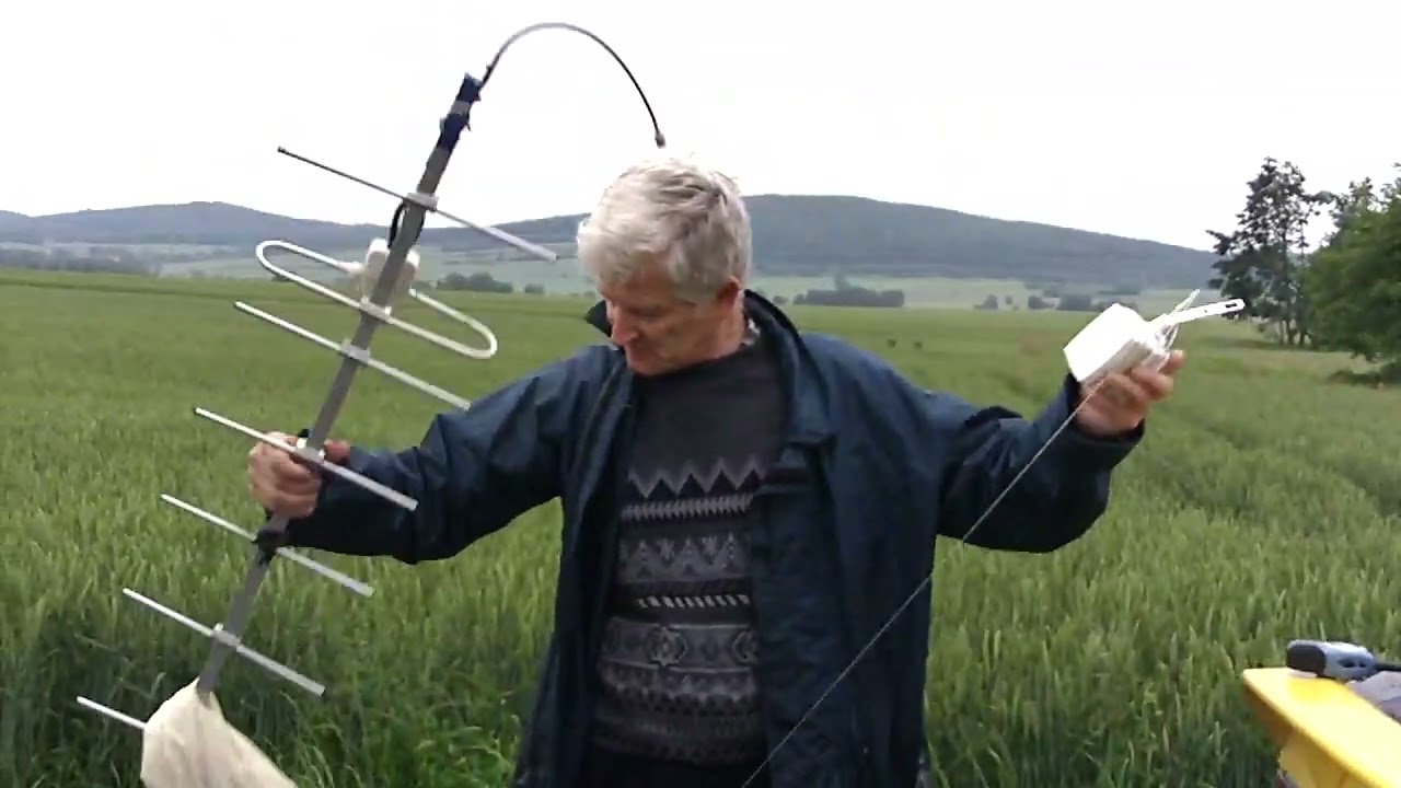 Radiosonda RS92-KL Upolowana przez SP6NIP Koło Paszowic Powiat Jawor