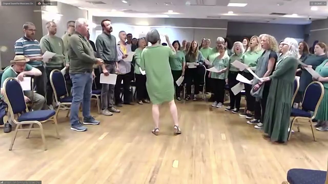 London Irish Community Voices Choir - Blue Is The Eye