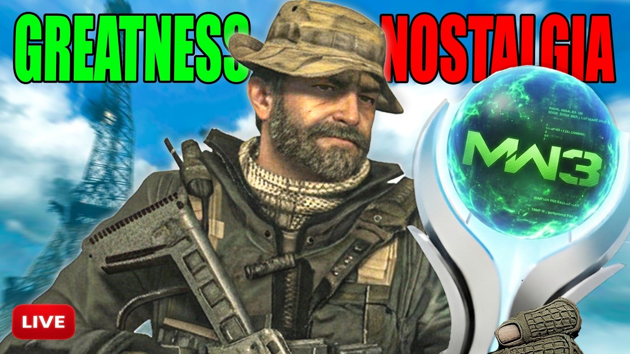 🔴LIVE - OG Modern Warfare 3 is ALIVE? - Platinum Trophy hunt begins