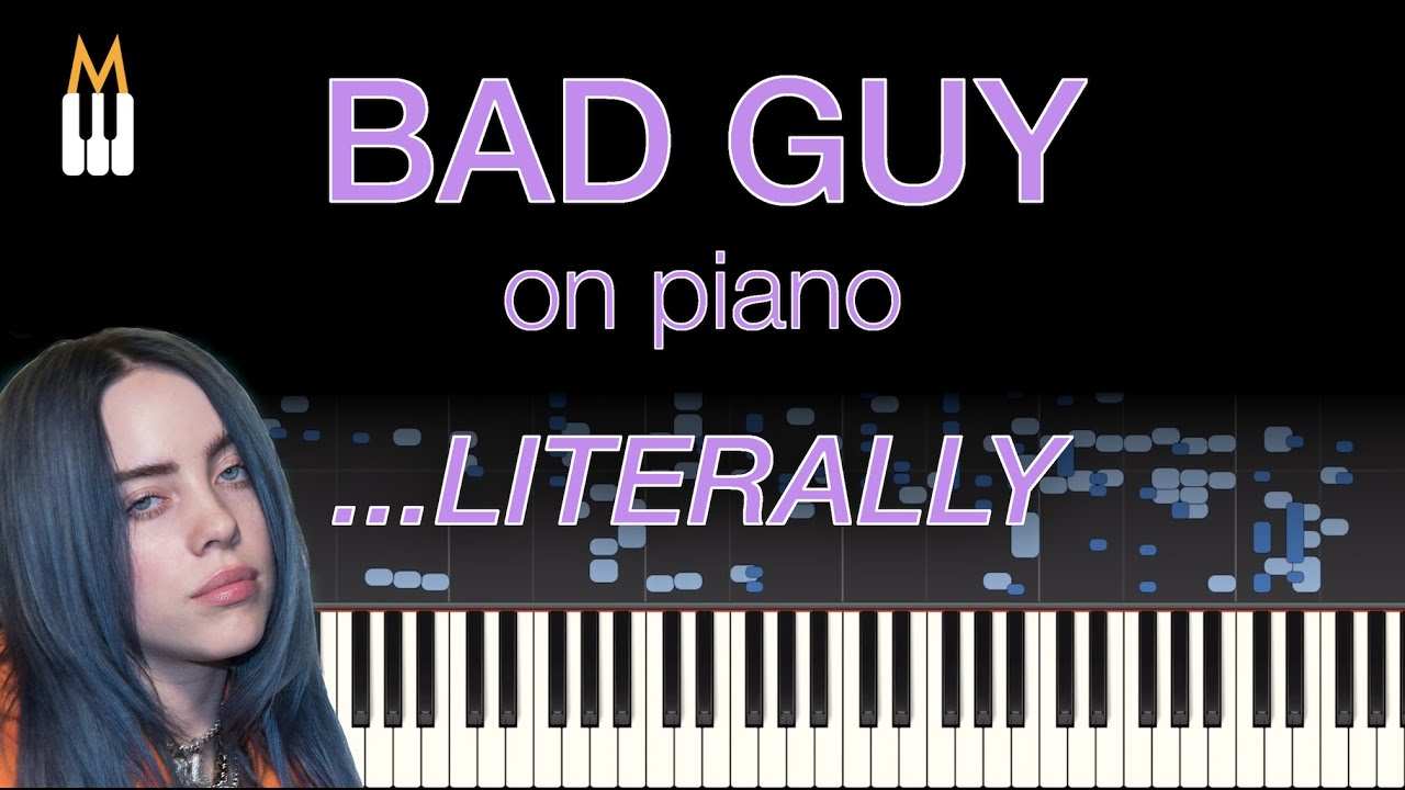 Billie Eilish - Bad Guy [Audio Illusion] Can a piano trick your mind?