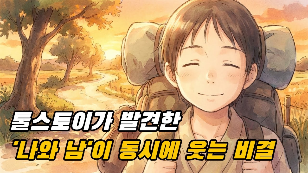 [오늘의 지혜] 해야 할 일을 하는데 왜 행복할까요? 톨스토이가 말하는 이타적 행복의 신비