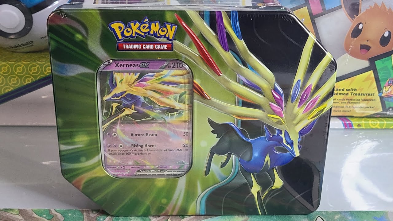 Pokémon Xerneas ex Tin Opening (Azure Legends)