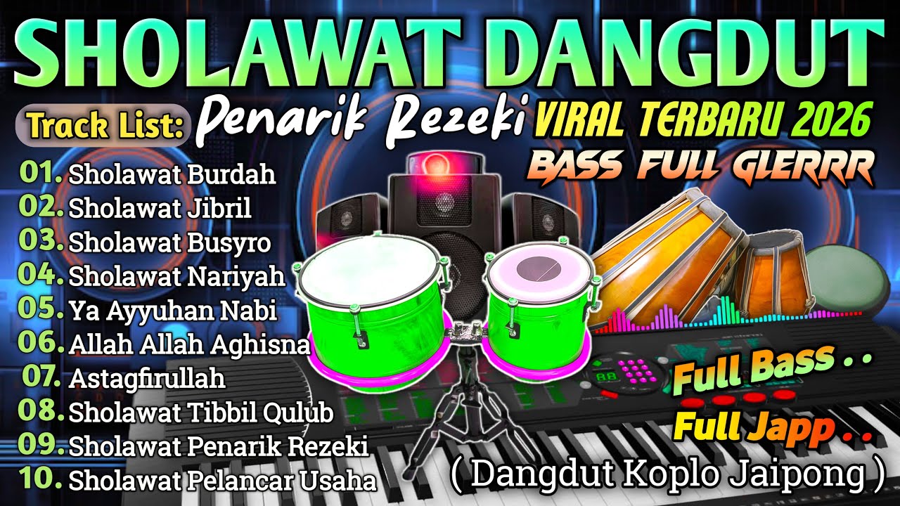 SHOLAWAT PENARIK REZEKI PALING DAHSYAT, Sholawat Nabi Muhammad SAW, SALAWAT JIBRIL PALING MERDU