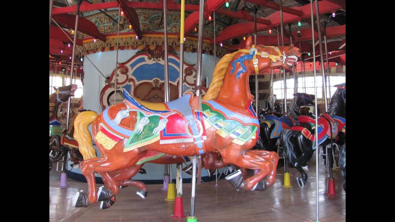 Vintage Carousel in Central Park