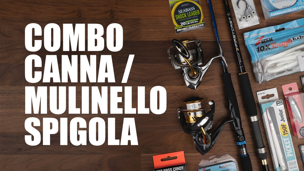 SPIGOLA: una COMBO canna e mulinello MOLIX/SHIMANO e tante alternative. Canne, esche, fili, etc