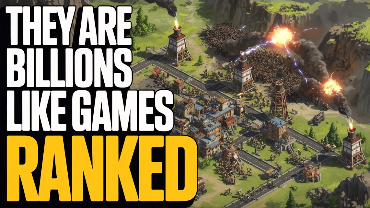 I Played 12 Survival Strategy Games Like They Are Billions and Ranked Them