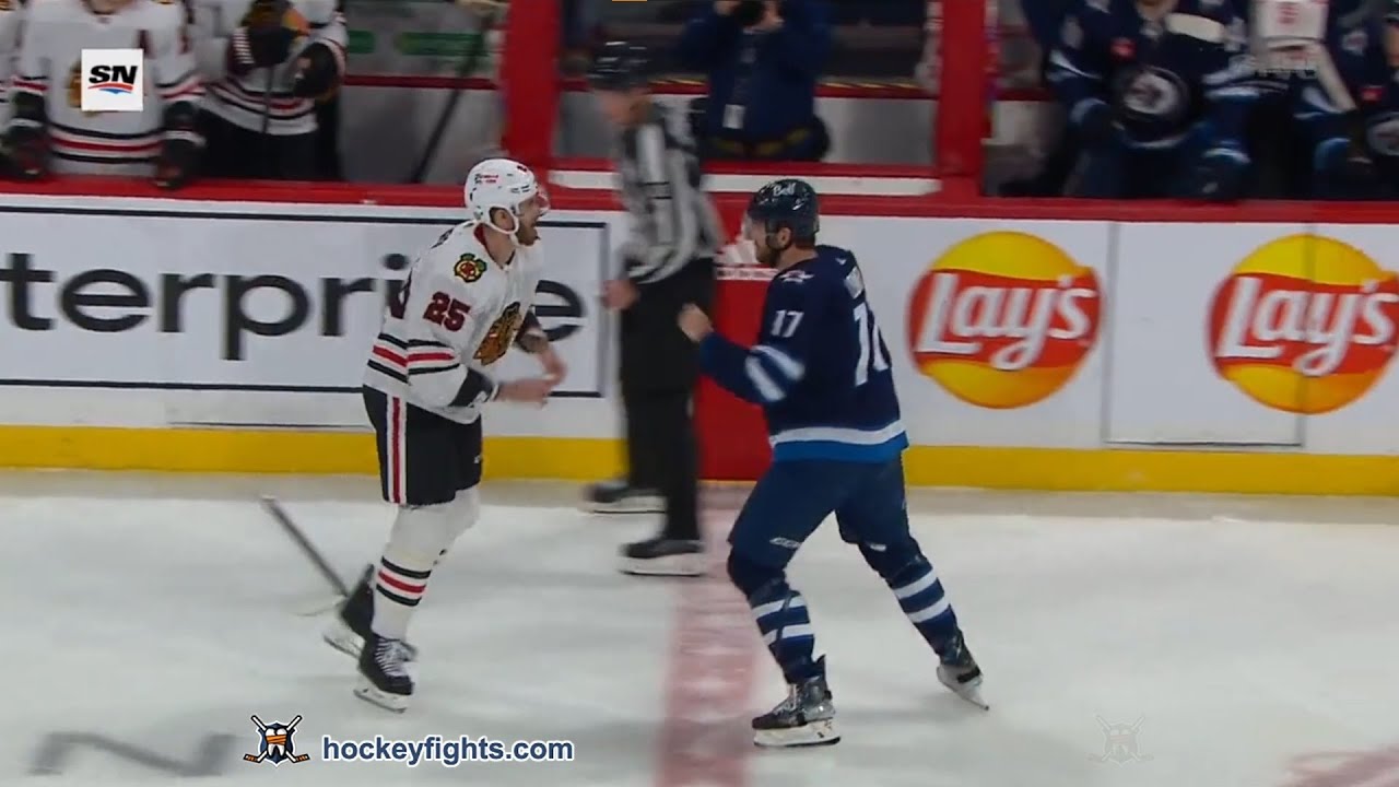 Jarred Tinordi vs Adam Lowry Feb 11, 2023