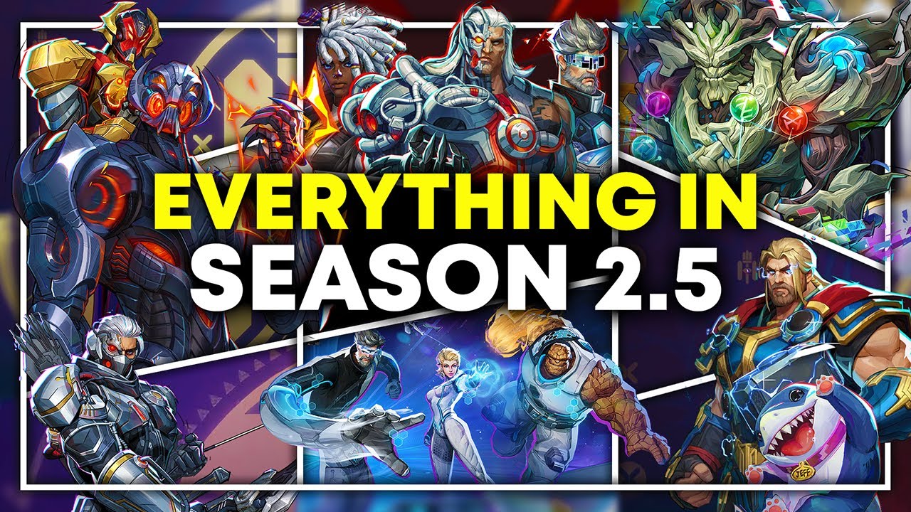 First Look at EVERYTHING in Season 2.5 | Ultron is BAD? | ALL 6 New Team Ups & Skins | Marvel Rivals