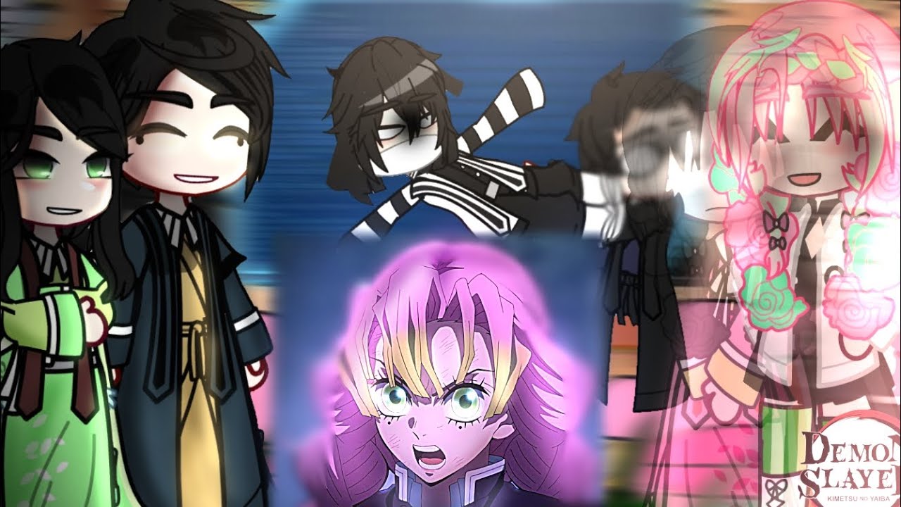 mitsuri parents + the guy who rejected her react to 《her♡💗》KNY👺