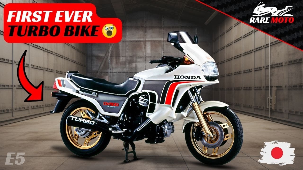 ПЕРВЫЙ в мире серийный мотоцикл с турбонаддувом — редкий Honda CX500 Turbo